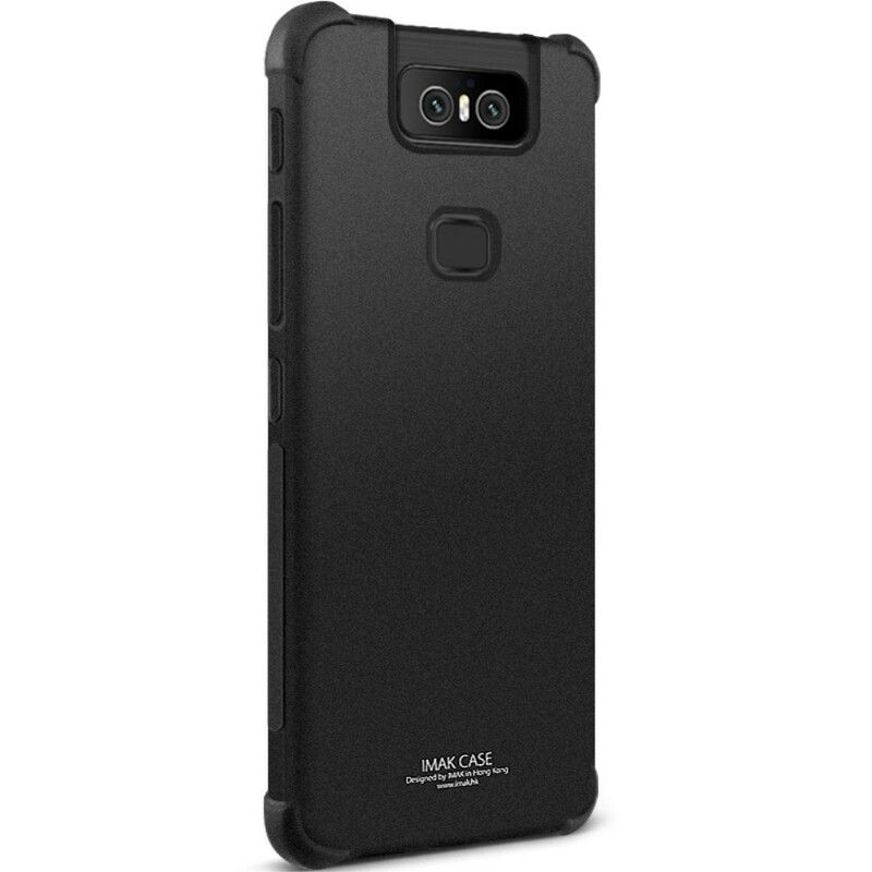 Deksel Til Asus ZenFone 6 Fleksibel Silikon Med Film For Imak-skjerm