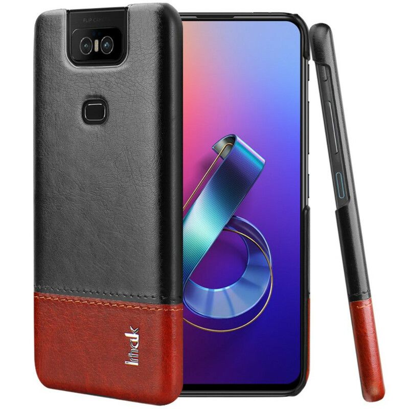 Deksel Til Asus ZenFone 6 Imak Ruiyi-serien Skinneffekt