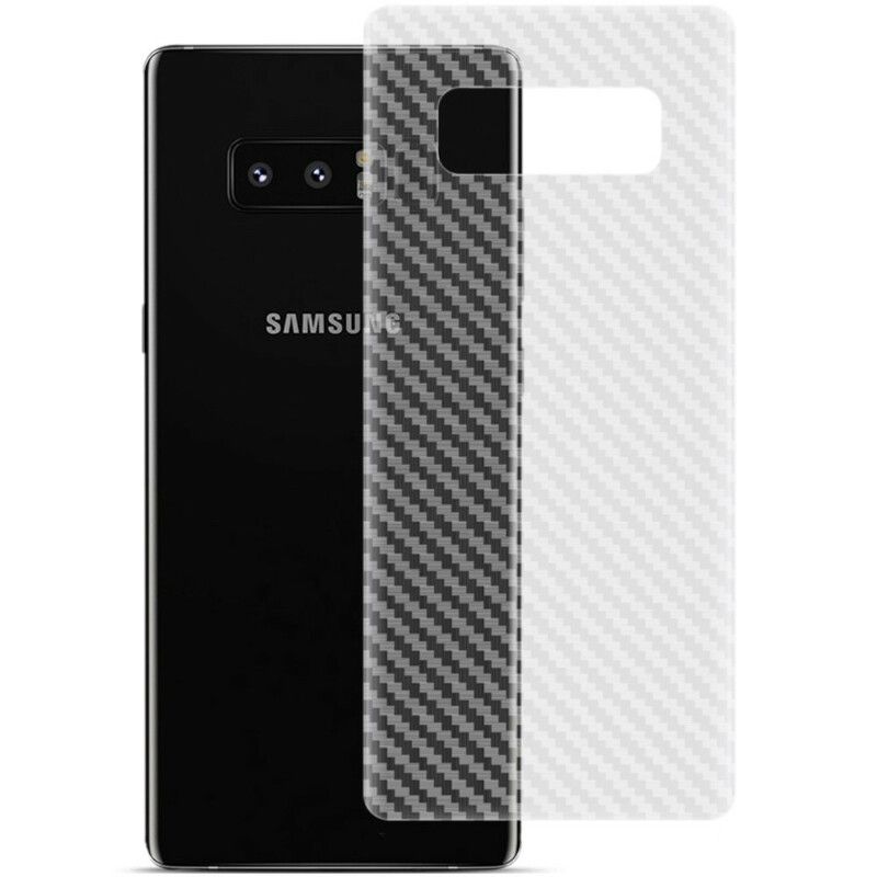 Beskyttelsesfilm Bak For Samsung Galaxy Note 8 Carbon Style Imak