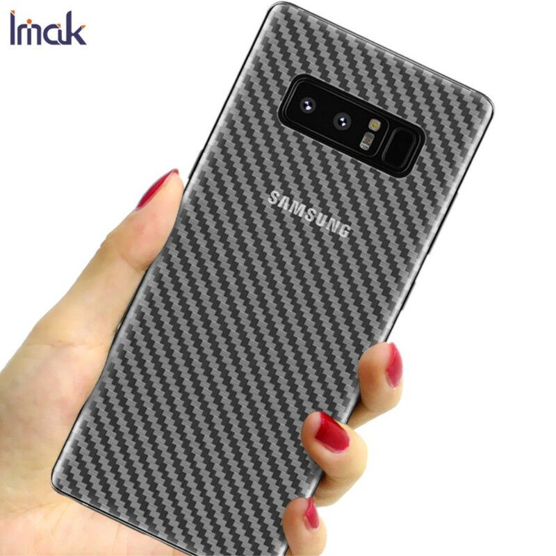 Beskyttelsesfilm Bak For Samsung Galaxy Note 8 Carbon Style Imak