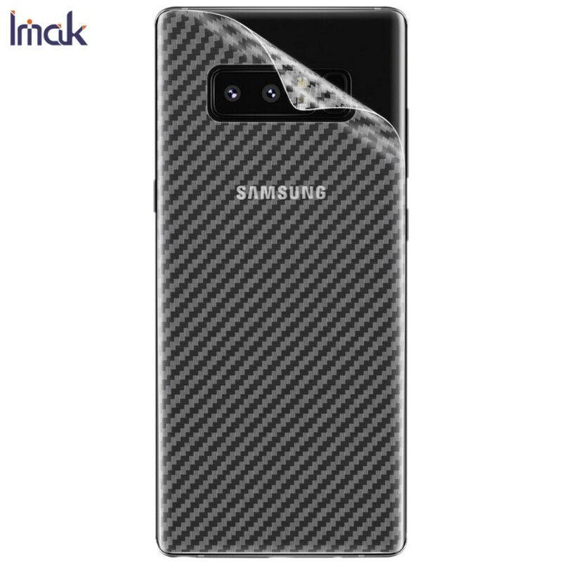 Beskyttelsesfilm Bak For Samsung Galaxy Note 8 Carbon Style Imak