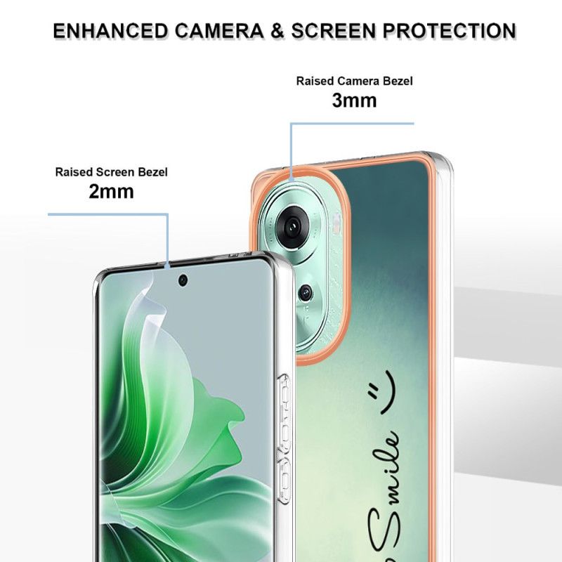 Deksel Oppo Reno 11 5g Mobildeksel Behold Smilet