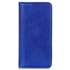 Folio Deksel Lær Oppo Reno 11 5g Mobildeksel Litchi Texture Split Leather