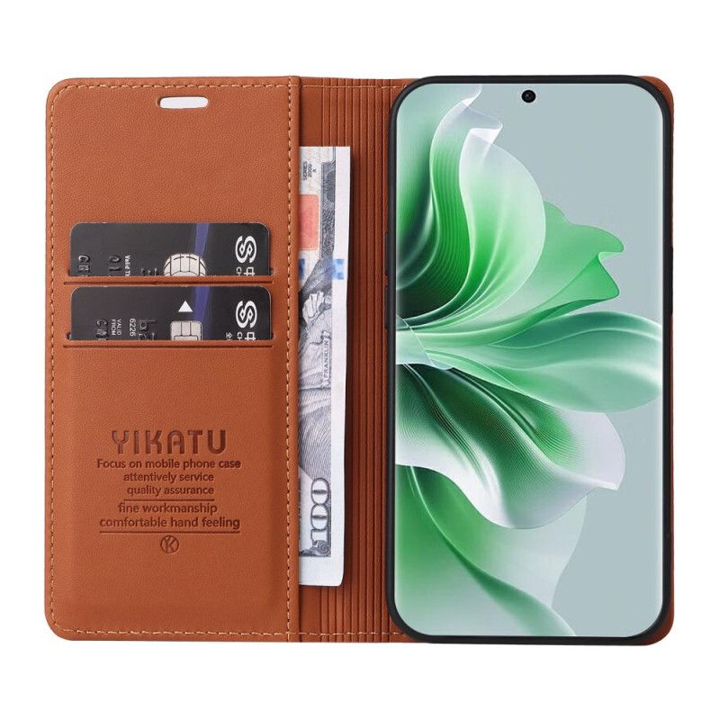 Folio Deksel Oppo Reno 11 5g Yikatu Beskyttelse Deksel