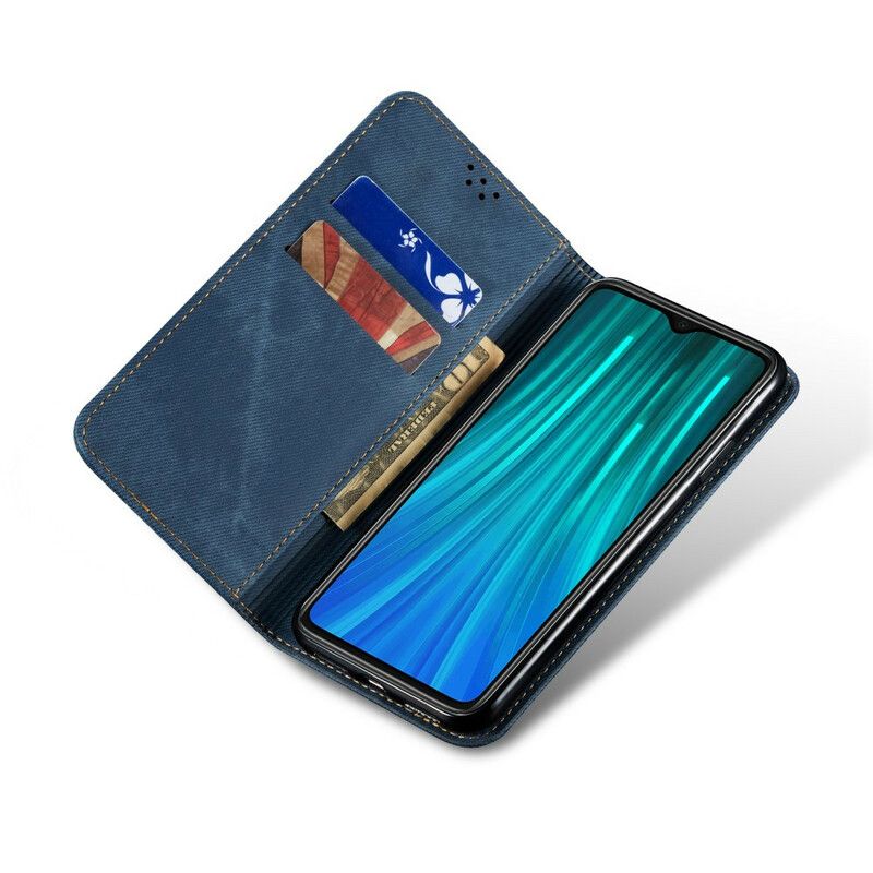 Beskyttelse Deksel Til Xiaomi Redmi Note 8 Pro Folio Deksel Denimduk