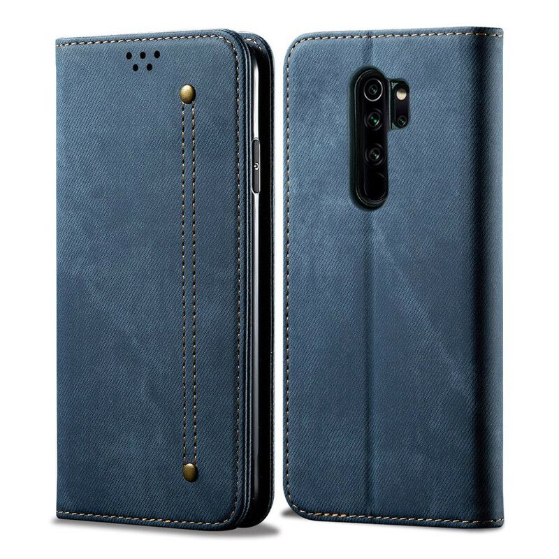 Beskyttelse Deksel Til Xiaomi Redmi Note 8 Pro Folio Deksel Denimduk