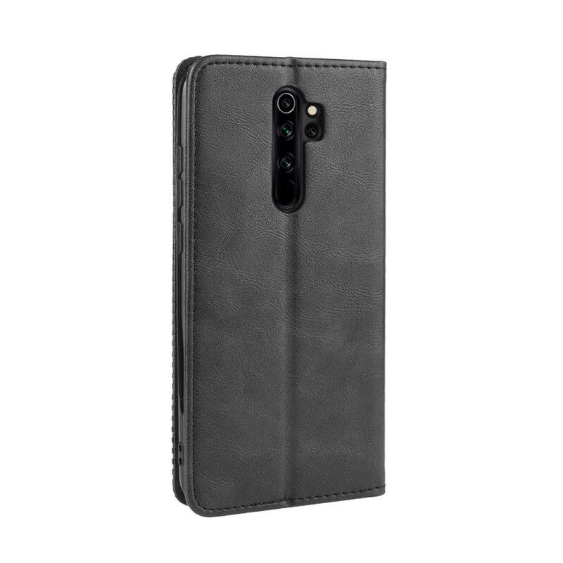 Beskyttelse Deksel Til Xiaomi Redmi Note 8 Pro Folio Deksel Vintage Stilisert Skinneffekt