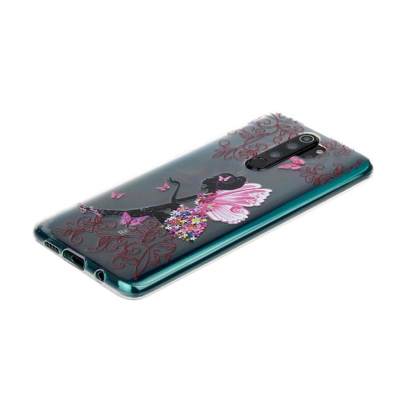 Deksel Til Xiaomi Redmi Note 8 Pro Blomsterfe