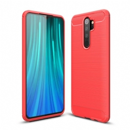 Deksel Til Xiaomi Redmi Note 8 Pro Børstet Karbonfiber