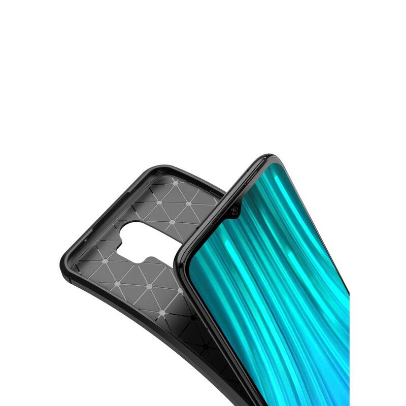 Deksel Til Xiaomi Redmi Note 8 Pro Fleksibel Karbonfibertekstur