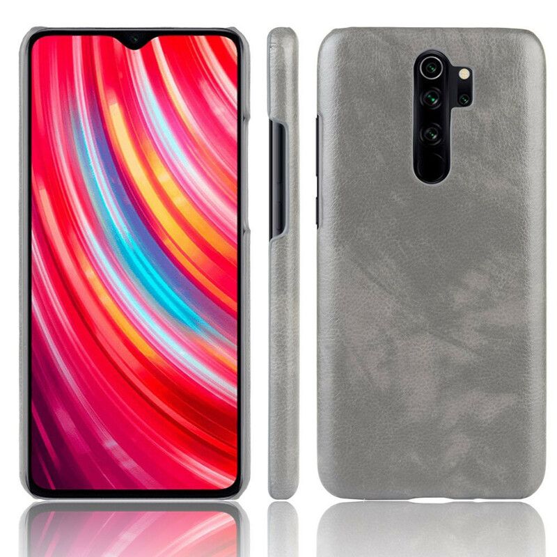 Deksel Til Xiaomi Redmi Note 8 Pro Performance Litchi Leather Effect