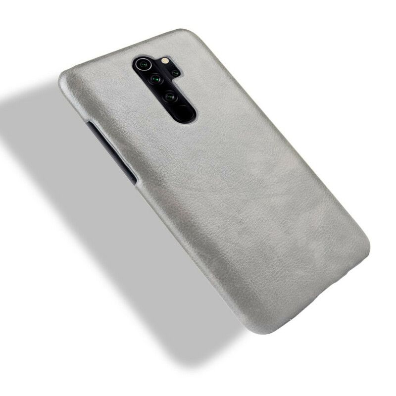 Deksel Til Xiaomi Redmi Note 8 Pro Performance Litchi Leather Effect