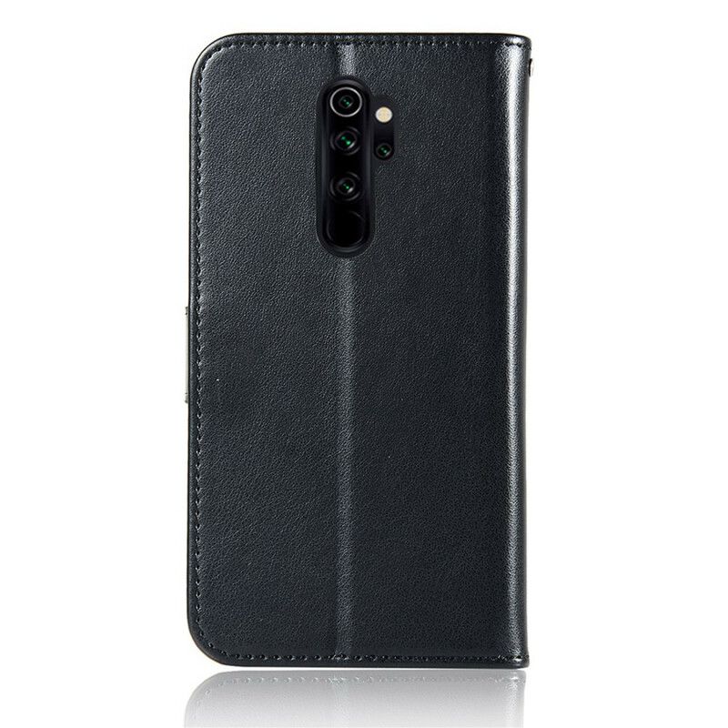 Folio Deksel Til Xiaomi Redmi Note 8 Pro Drømmefangerugle I Skinneffekt