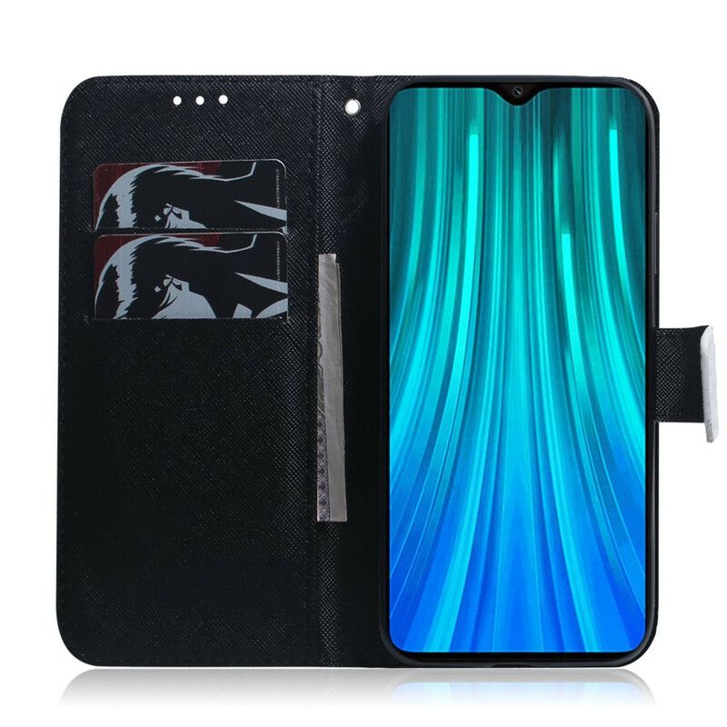 Folio Deksel Til Xiaomi Redmi Note 8 Pro Ernesto The Wolf