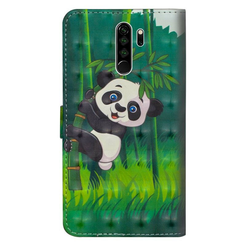 Lærdeksel Til Xiaomi Redmi Note 8 Pro Panda Og Bambus