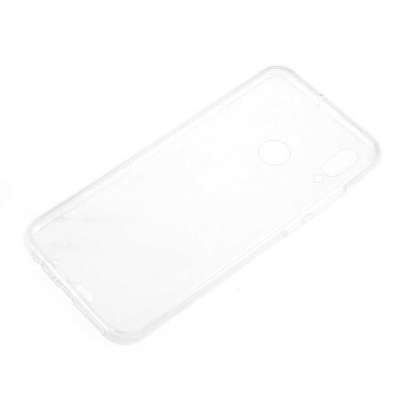 Mobildeksel Til Huawei P Smart 2019 / Honor 10 Lite Transparent Foran Og Bak Kan Tas Av