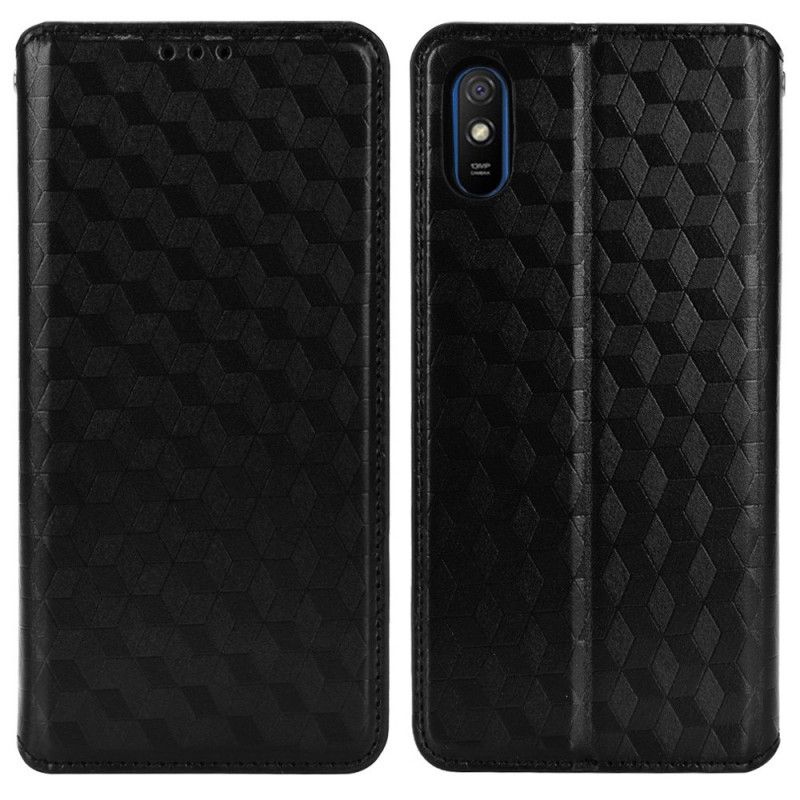 Beskyttelse Deksel Til Xiaomi Redmi 9A Folio Deksel Diamond Leather Effect