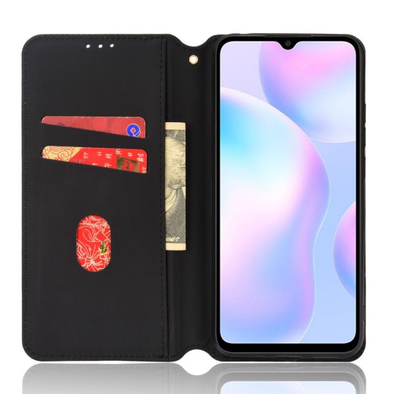 Beskyttelse Deksel Til Xiaomi Redmi 9A Folio Deksel Diamond Leather Effect