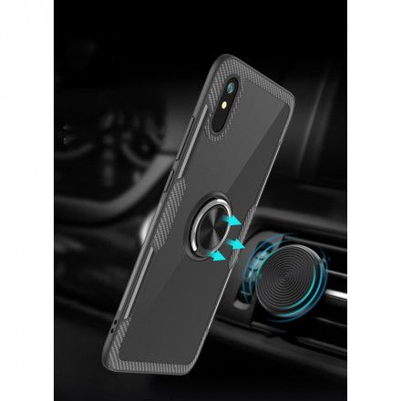 Deksel Til Xiaomi Redmi 9A Karbonfibermetallring