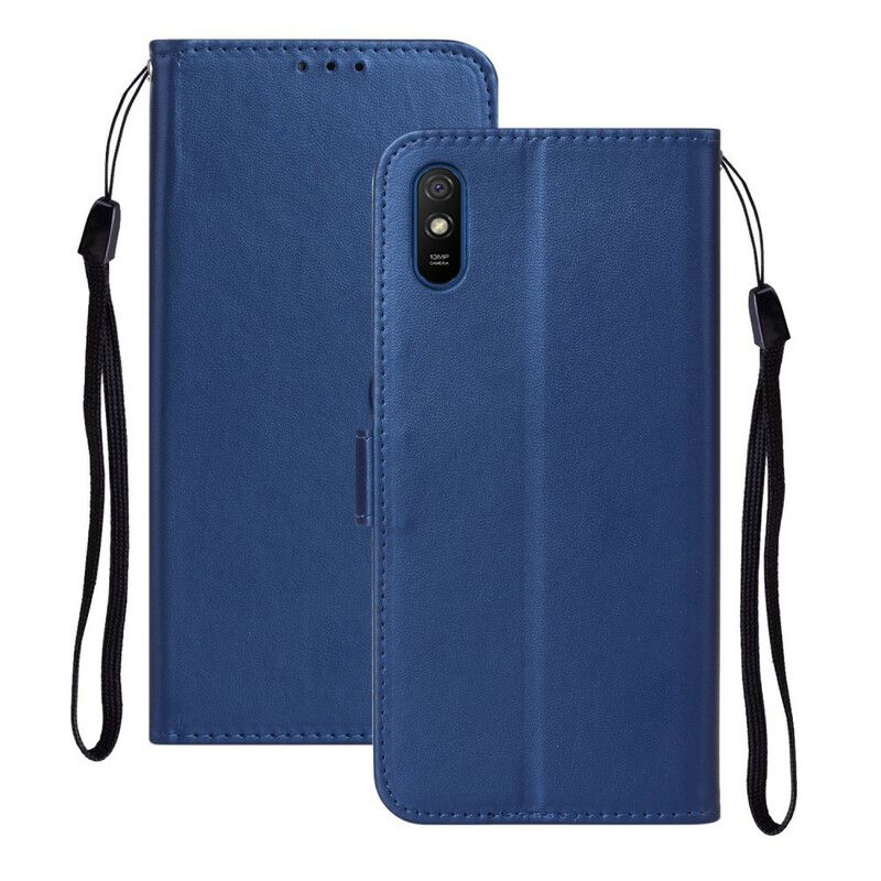 Folio Deksel Til Xiaomi Redmi 9A Solid Color Series