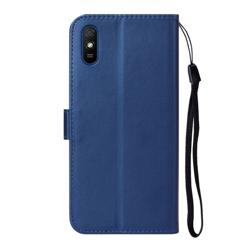 Folio Deksel Til Xiaomi Redmi 9A Solid Color Series