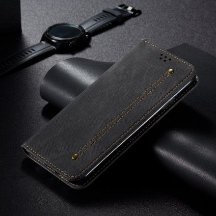 Beskyttelse Deksel Til Xiaomi Redmi Note 10 Pro Folio Deksel Denimduk