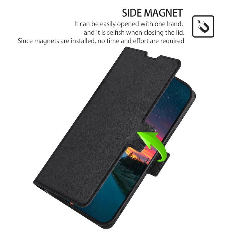 Beskyttelse Deksel Til Xiaomi Redmi Note 10 Pro Folio Deksel Ultra Fin Skinnstil