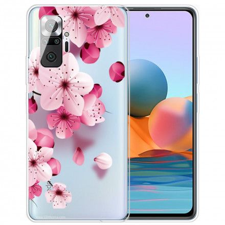 Deksel Til Xiaomi Redmi Note 10 Pro Små Rosa Blomster