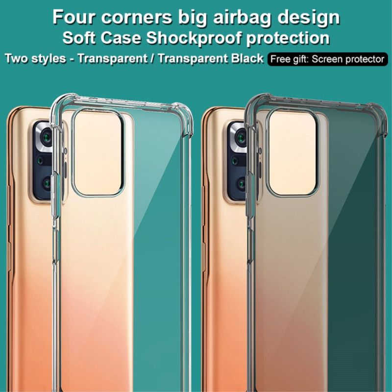 Deksel Til Xiaomi Redmi Note 10 Pro Transparent Imak