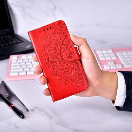 Folio Deksel Til Xiaomi Redmi Note 10 Pro Coral Mandala