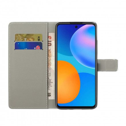 Folio Deksel Til Xiaomi Redmi Note 10 Pro Galaxy Design