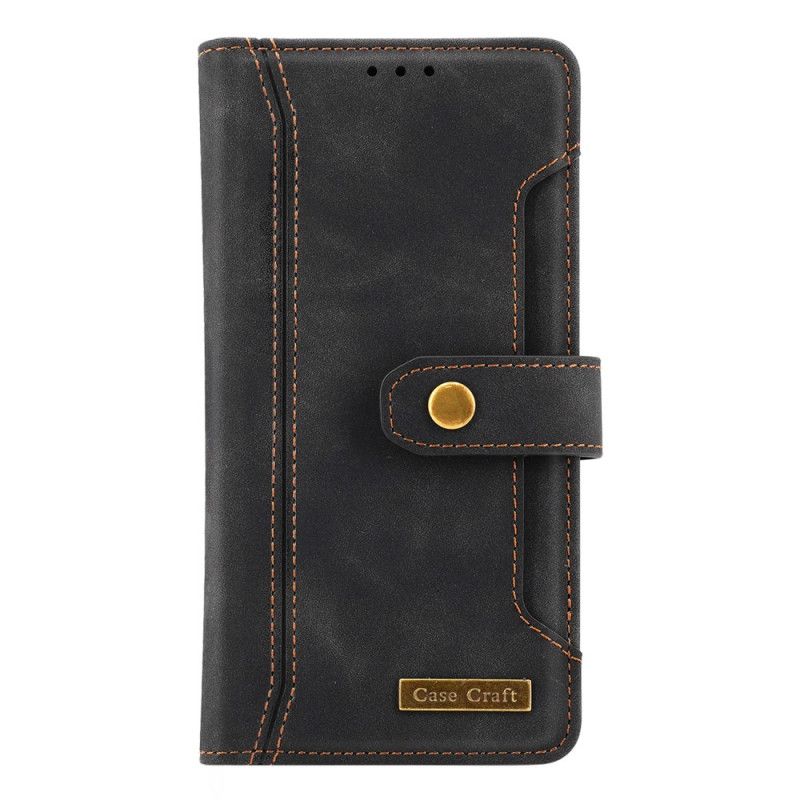 Folio Deksel Til Xiaomi Redmi Note 10 Pro Med Case Craft Stropp