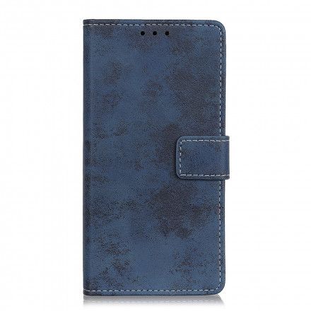 Folio Deksel Til Xiaomi Redmi Note 10 Pro Vintage Skinneffekt