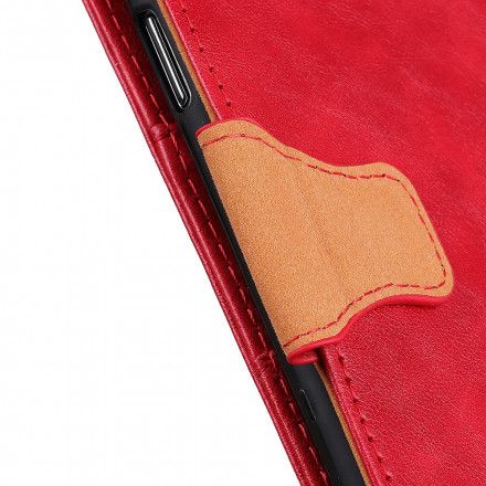 Lærdeksel Til Xiaomi Redmi Note 10 Pro Folio Deksel Magnetisk Klaff