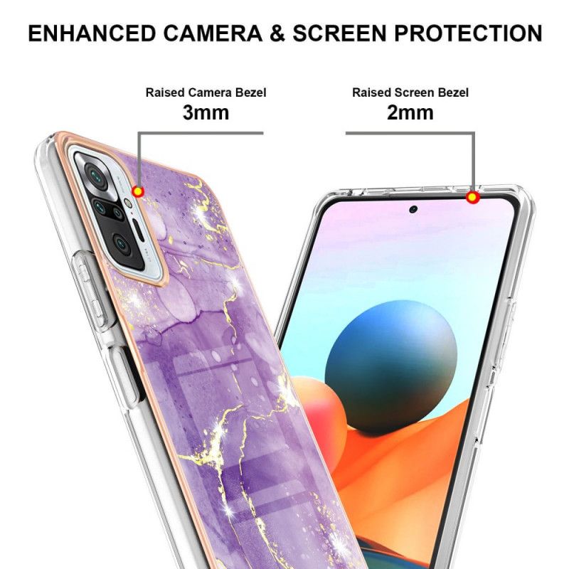 Mobildeksel Til Xiaomi Redmi Note 10 Pro Marmor