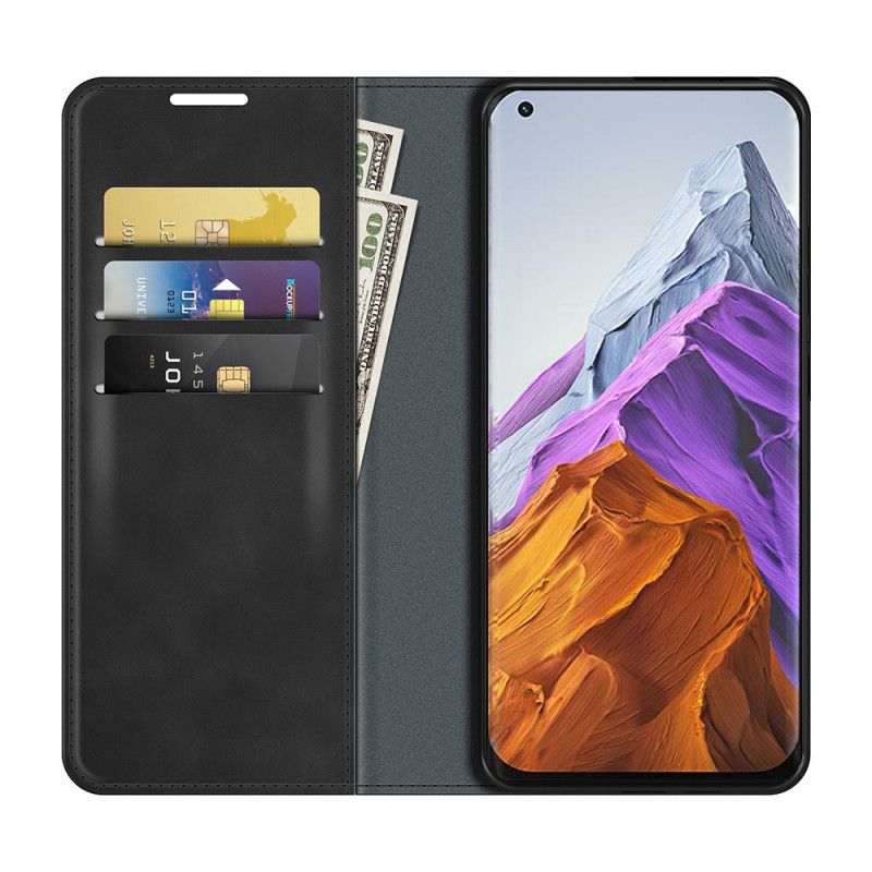 Beskyttelse Deksel Til Xiaomi Mi 11 Pro Folio Deksel Stil Skinndesign