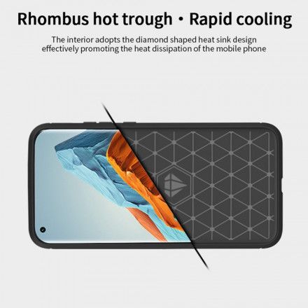 Deksel Til Xiaomi Mi 11 Pro Mofi Børstet Karbonfiber