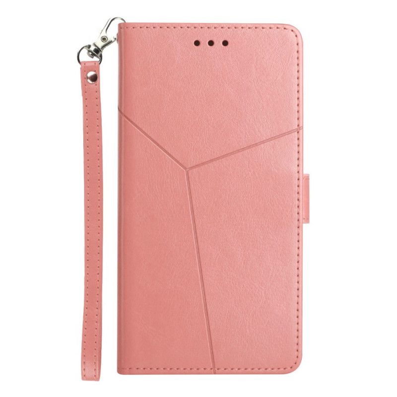 Folio Deksel Til OnePlus 10 Pro 5G Y Design Geo Leather Style