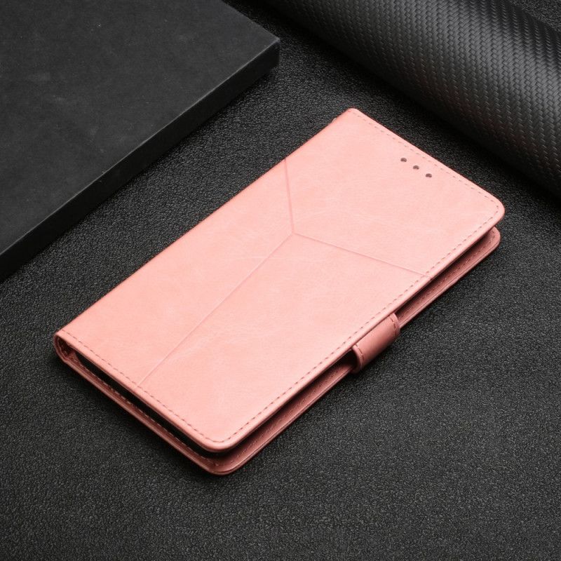 Folio Deksel Til OnePlus 10 Pro 5G Y Design Geo Leather Style