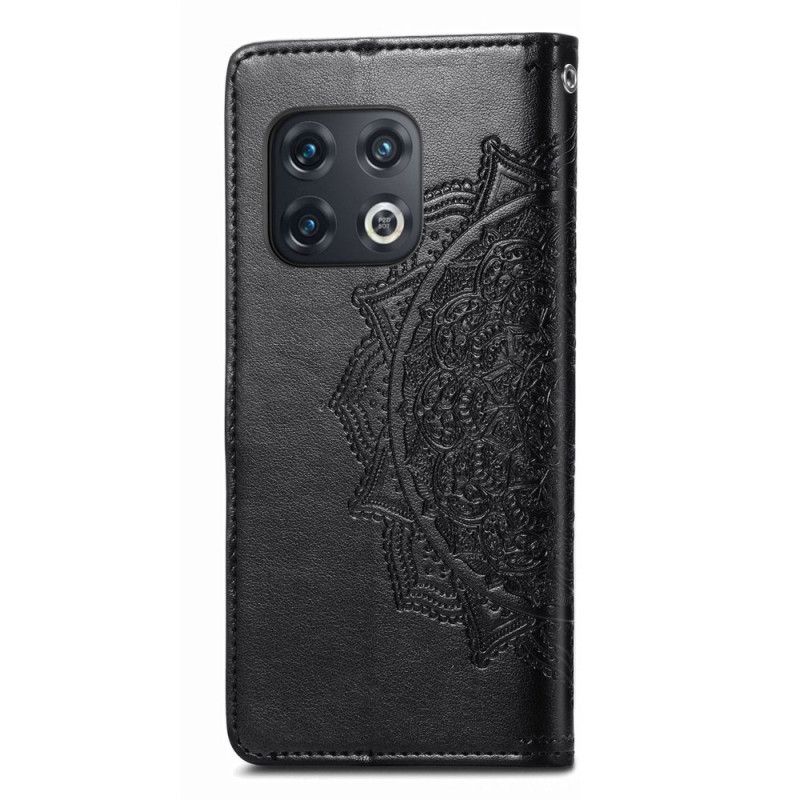 Lærdeksel Til OnePlus 10 Pro 5G Med Kjede Tribal Strappy Mandala