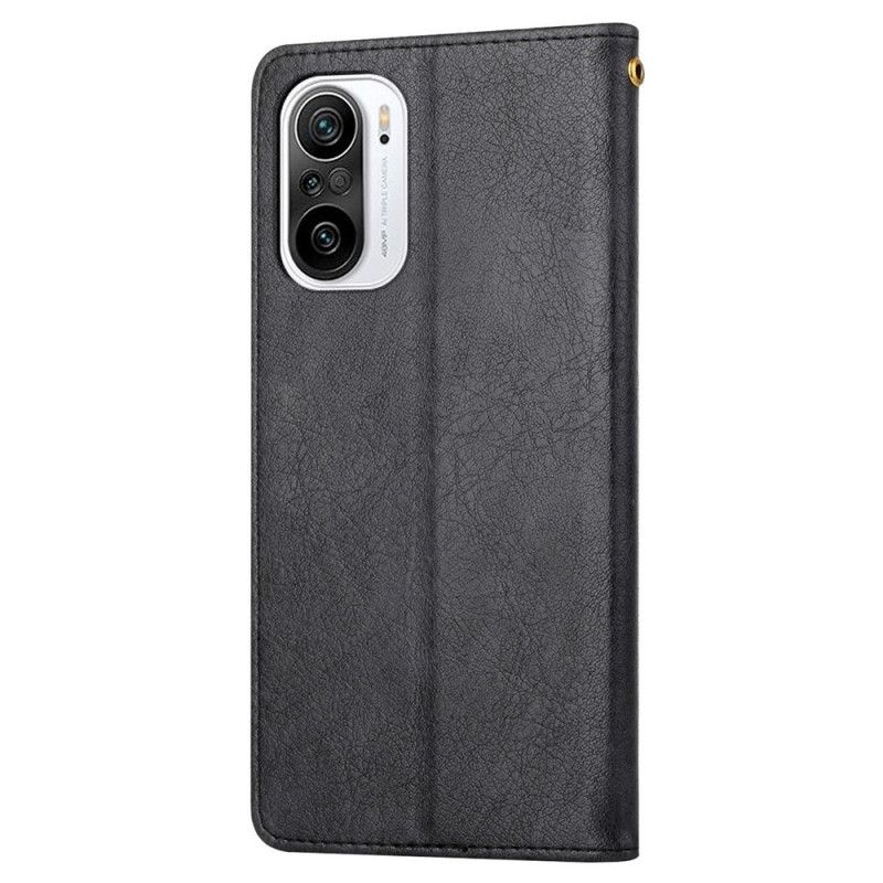 Folio Deksel Til Xiaomi Mi 11i 5G / Poco F3 Faux Leather Silhouette