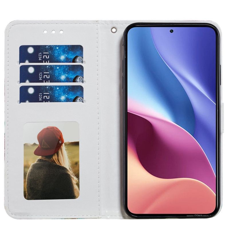 Folio Deksel Til Xiaomi Mi 11i 5G / Poco F3 Solsikker