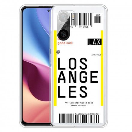 Mobildeksel Til Xiaomi Mi 11i 5G / Poco F3 Boardingkort Til Los Angeles