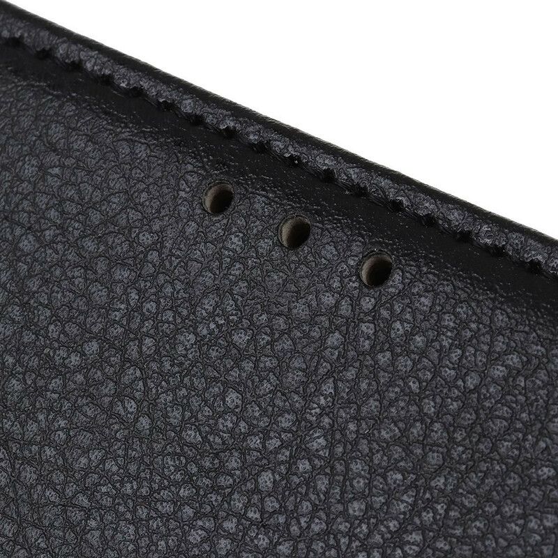 Lærdeksel Til Google Pixel 4A 5G Faux Leather Litchi