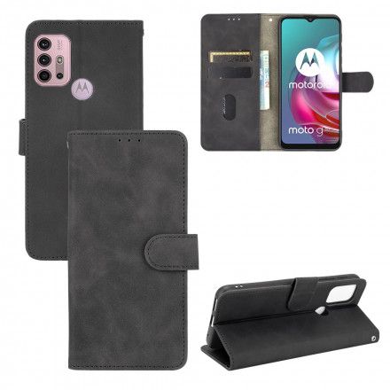 Folio Deksel Til Moto G10 / G30 Skin-touch