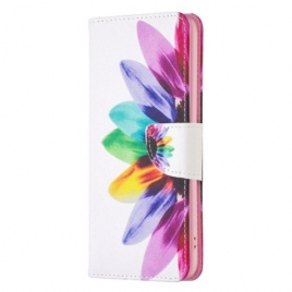 Lærdeksel Til Xiaomi 13 Lite Akvarell Blomst