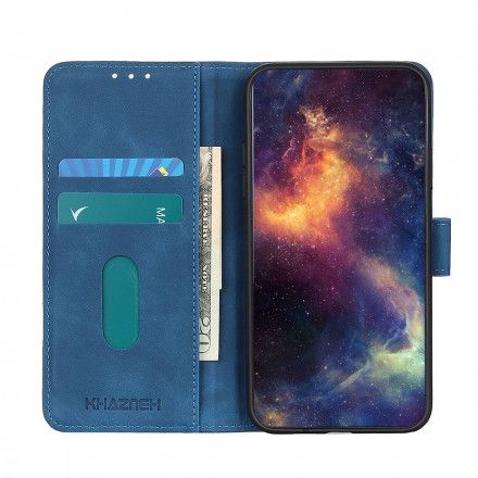 Folio Deksel Til Oppo Find X3 / X3 Pro Matt Vintage Skinneffekt Khazneh