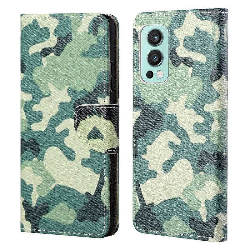 Lærdeksel Til OnePlus Nord 2 5G Camo