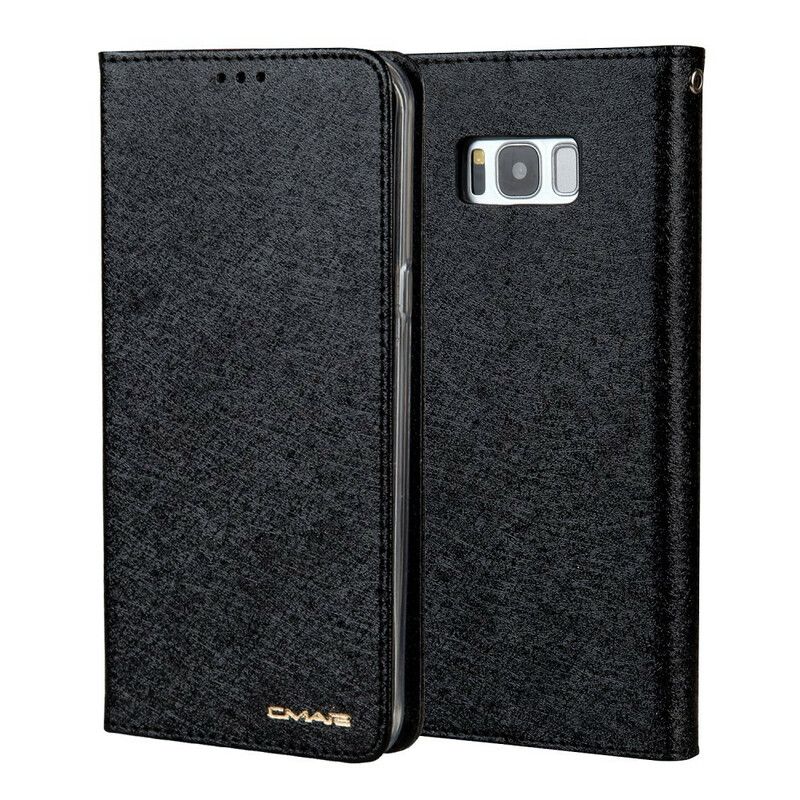 Beskyttelse Deksel Til Samsung Galaxy S8 Folio Deksel Silke Texture Leather Effect Cmai2