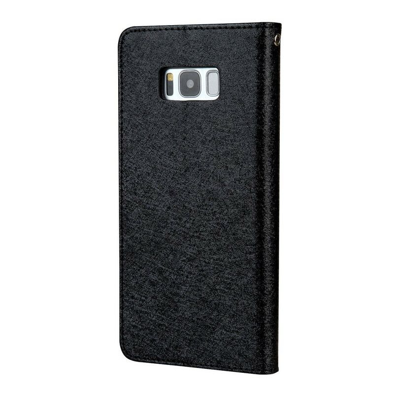 Beskyttelse Deksel Til Samsung Galaxy S8 Folio Deksel Silke Texture Leather Effect Cmai2